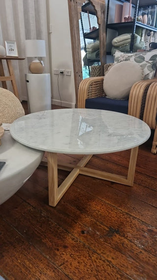 Marble Top Coffee Table