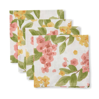 Annie Pink/Orange Napkin Set