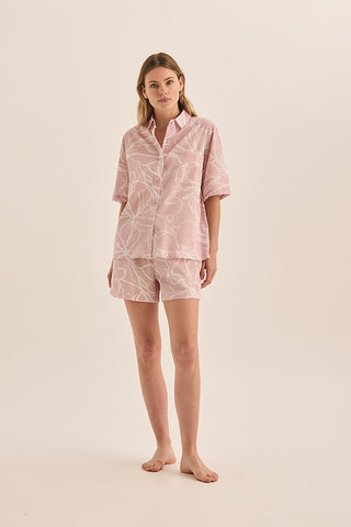 Milana Cotton Flora Pyjama