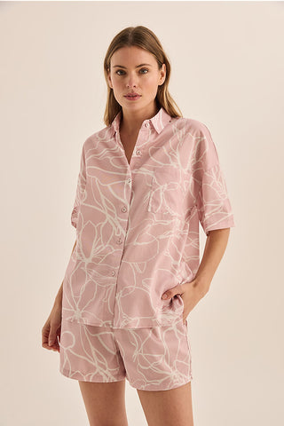 Milana Cotton Flora Pyjama