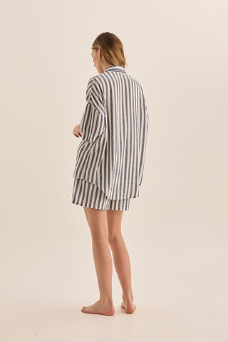 Evie Stripe Linen Short