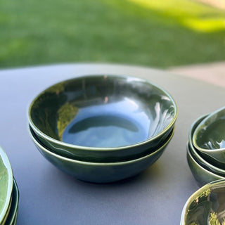 Indigo Green Bowls