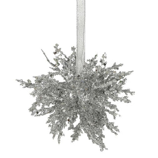 Spike Hanging Bauble Silver