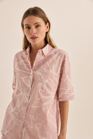 Milana Cotton Flora Pyjama