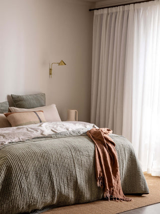 Avenue Oatmeal Linen & Cotton Sheet Set