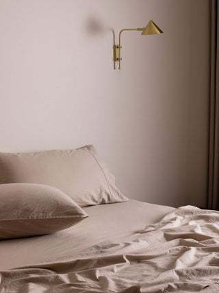 Avenue Oatmeal Linen & Cotton Sheet Set