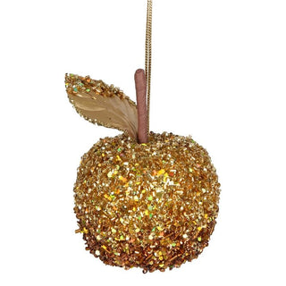 Glint Apple Tree Ornament Gold