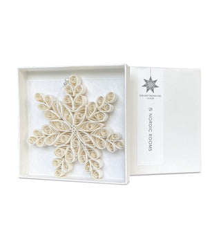 Quilling Snowflake Paper Ornament