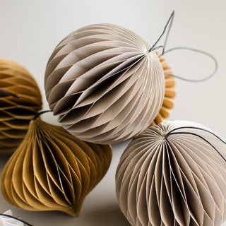 Paper Sphere Ornament