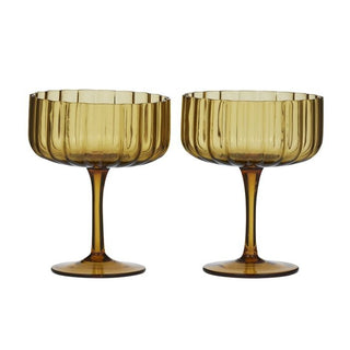 Hazel Glass Coupe (set of 2)