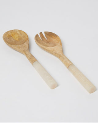 Resin Salad Servers Set of 2