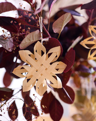 Woven Snowflake Decoration